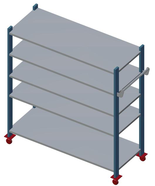 Five Floor Platform Trolley Manufacturer in Pune,Maharashtra