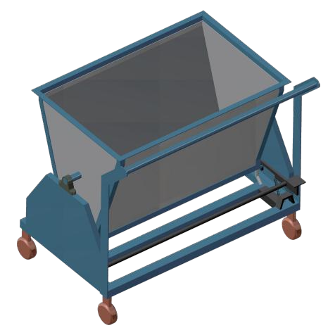 Tilting Type Chip Trolley Manufacturer in Pune,Maharashtra