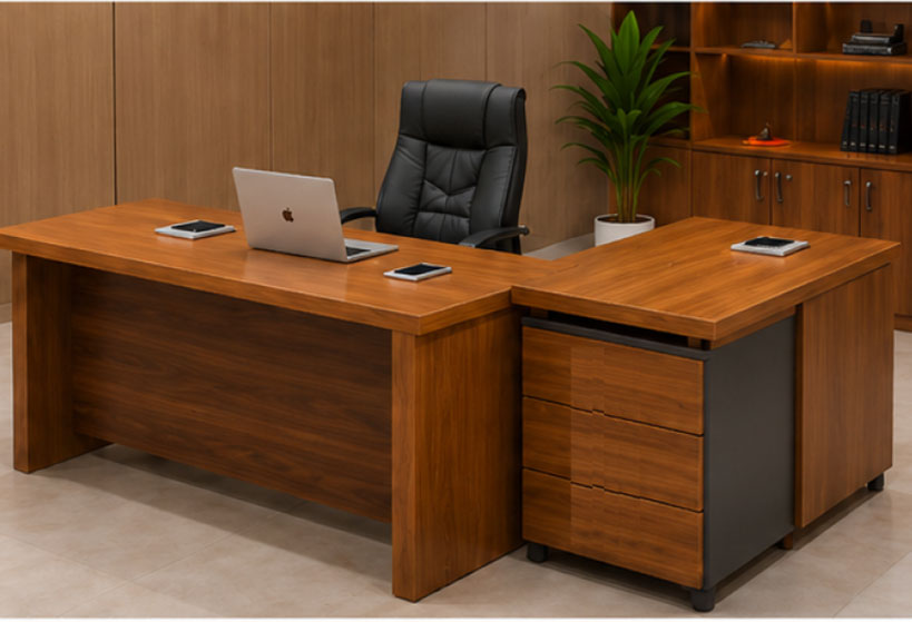 L Shape Executive Table