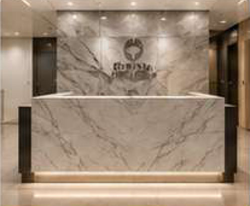Marble Finish Reception