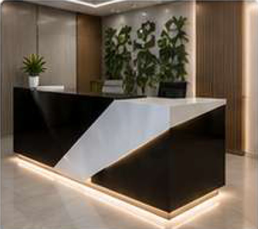 Modern  Reception Counter