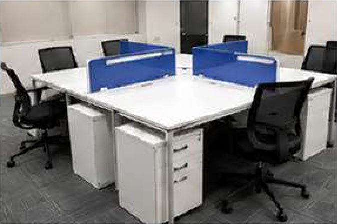 Modular Workstation - 4 Seater