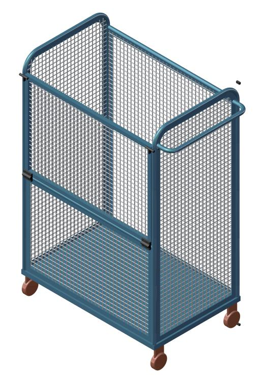 Scrap Wire Mesh Trolley Manufacturer in Pune,Maharashtra