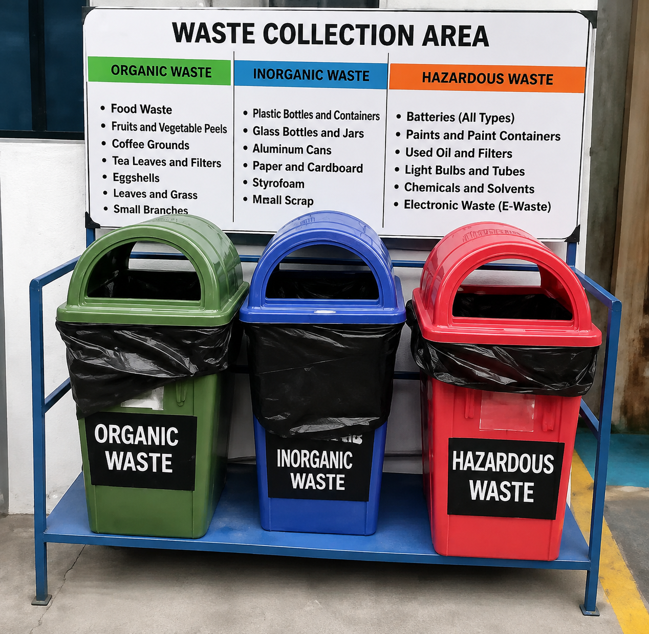 Wasteage 3 Bin System