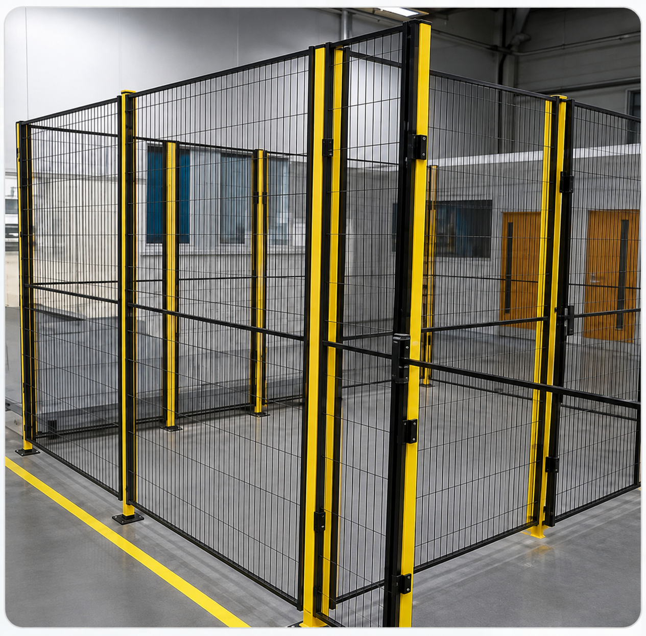 Wire Mesh Fencing System